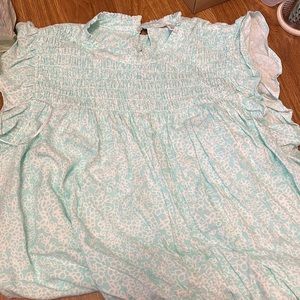 Xxl crown and ivy dress super cute and bright spring color just too long on me!